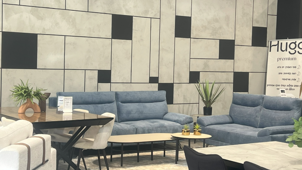 אריחי בטון מטיח מינרלי